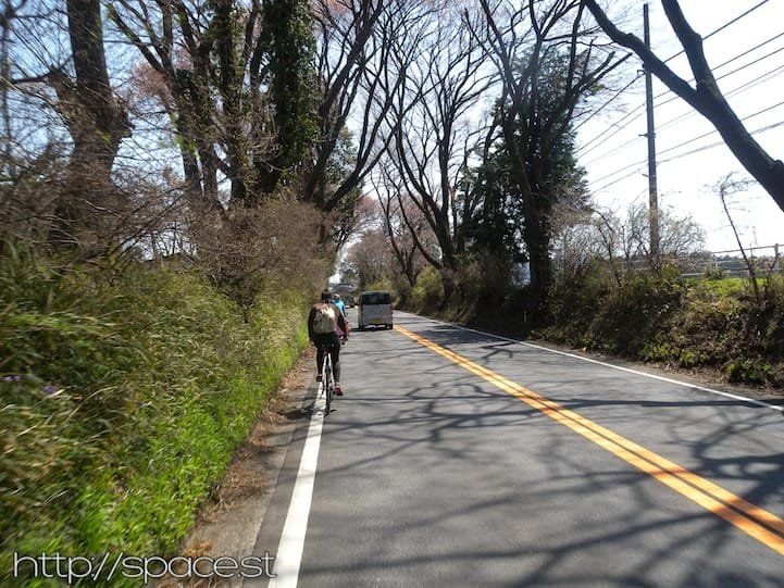 along a modern section on Nikko Kaido