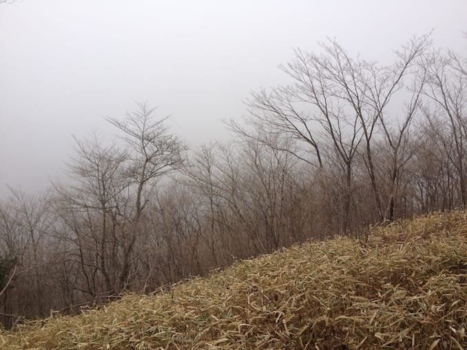 On a clear day, you can see the village below