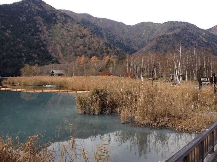 Lake Yu Yunoko in autumn, koyo foliage, Nikko Japan