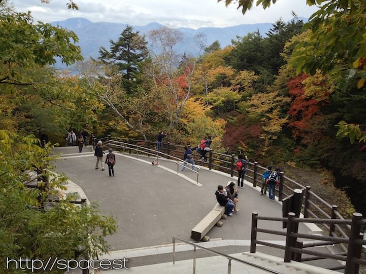 ryuzu waterfall observation area