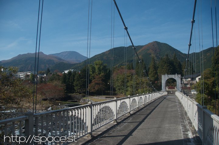 Dainichi Bridge and Nantai Mountain far left background
